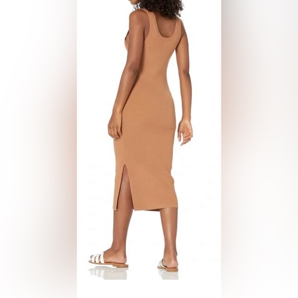 The Drop body con knit dress size XXL in Carmel color
